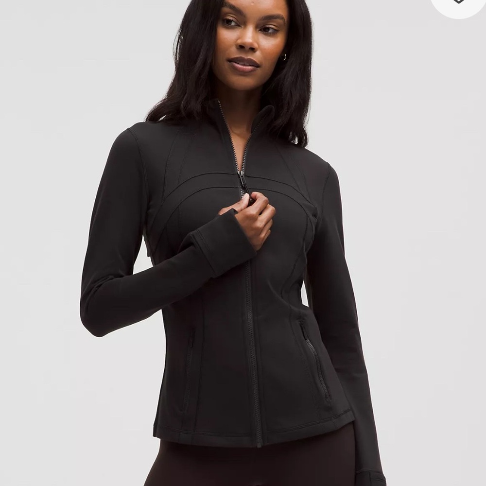 WOT Lululemon Define Jacket Zip up Size 10 black - Picture 5 of 7